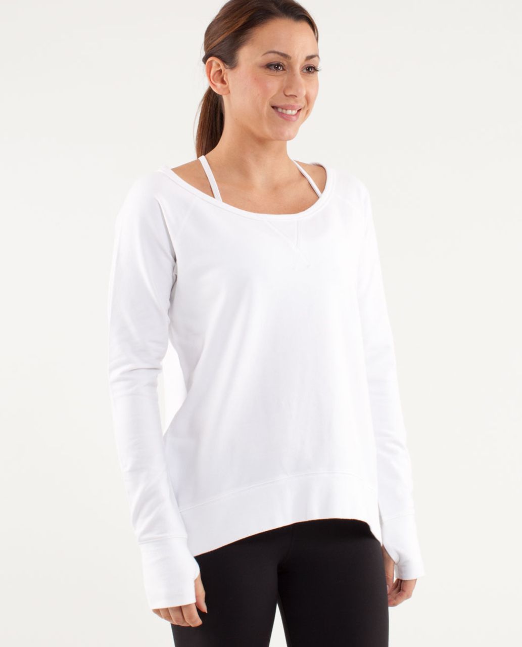 Lululemon Meditate Pullover - White