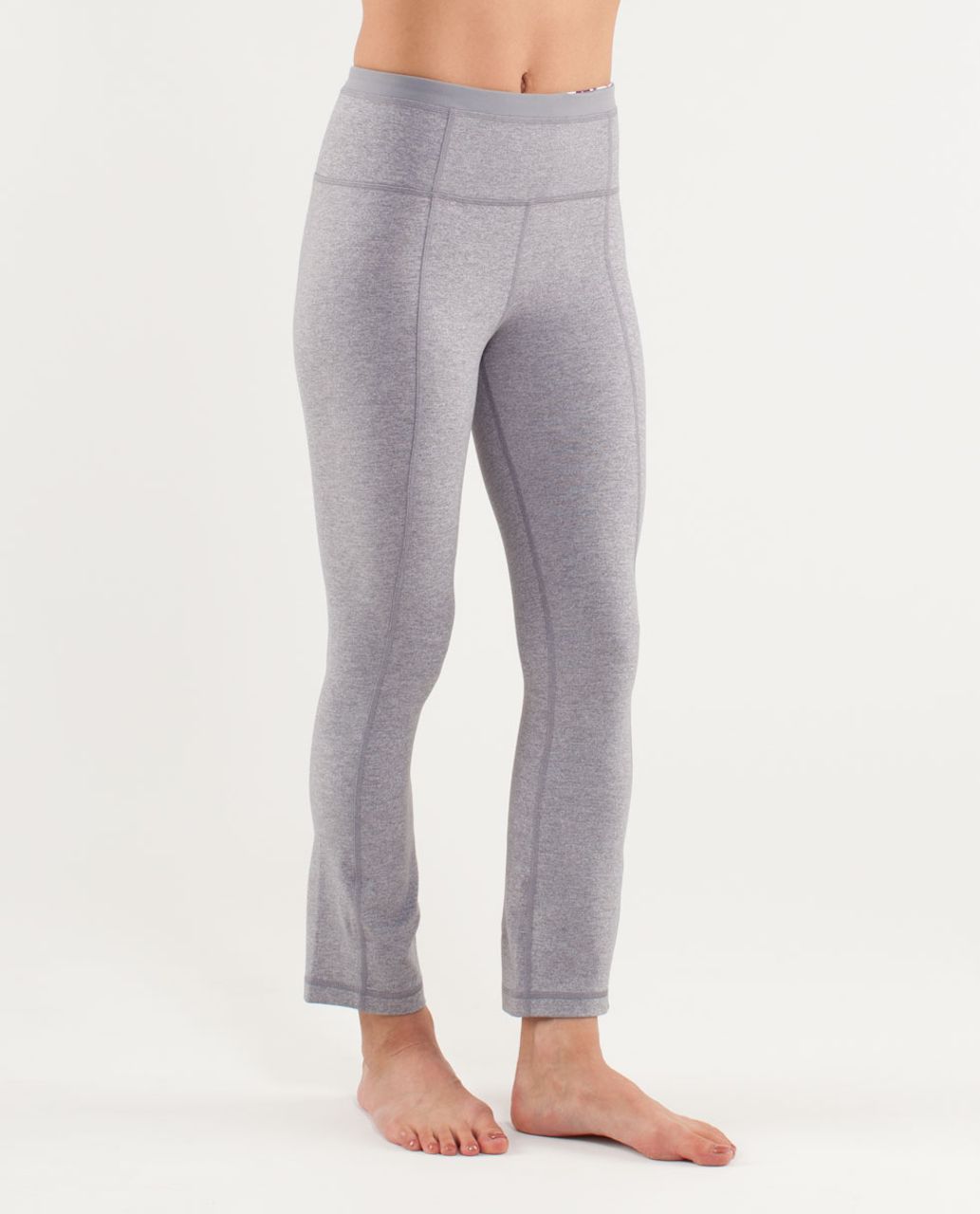 Lululemon Poise Pant - Heathered Fossil /  Fossil /  Blurred Blossoms White