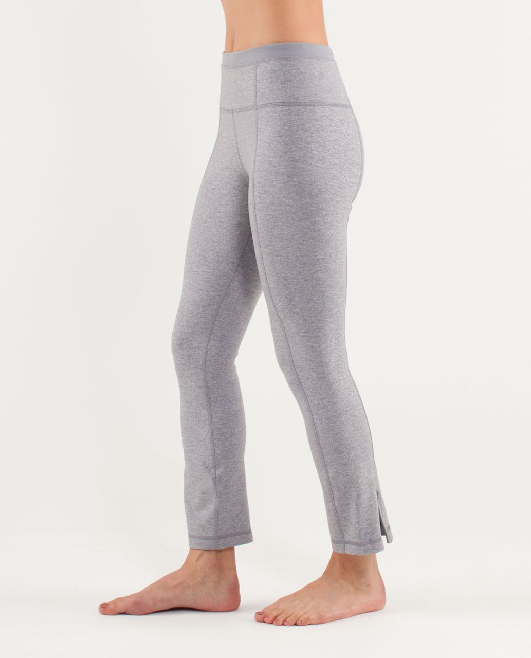 Lululemon Poise Pant - Heathered Fossil /  Fossil /  Blurred Blossoms White