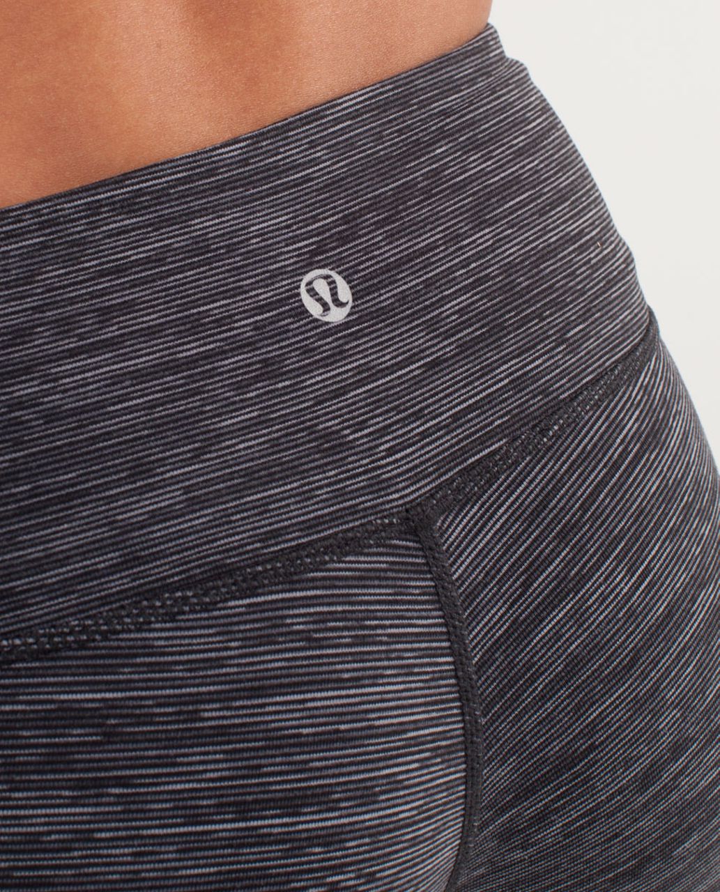 Lululemon Wunder Under Pant size 4 Wee Are From Space Cashew Black