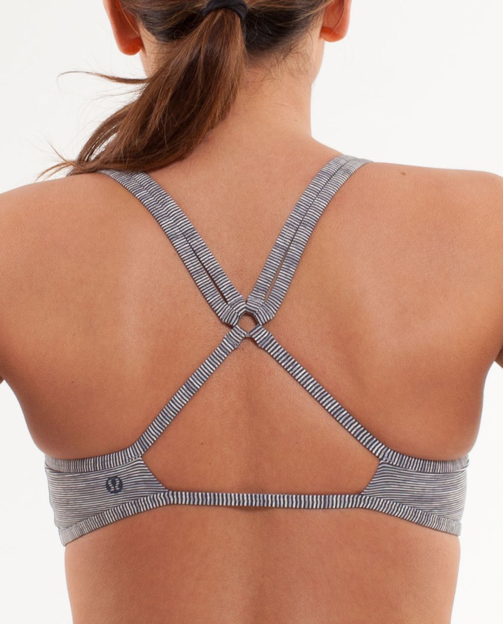 Lululemon Centered Energy Bra - Wee Are From Space Coal Fossil