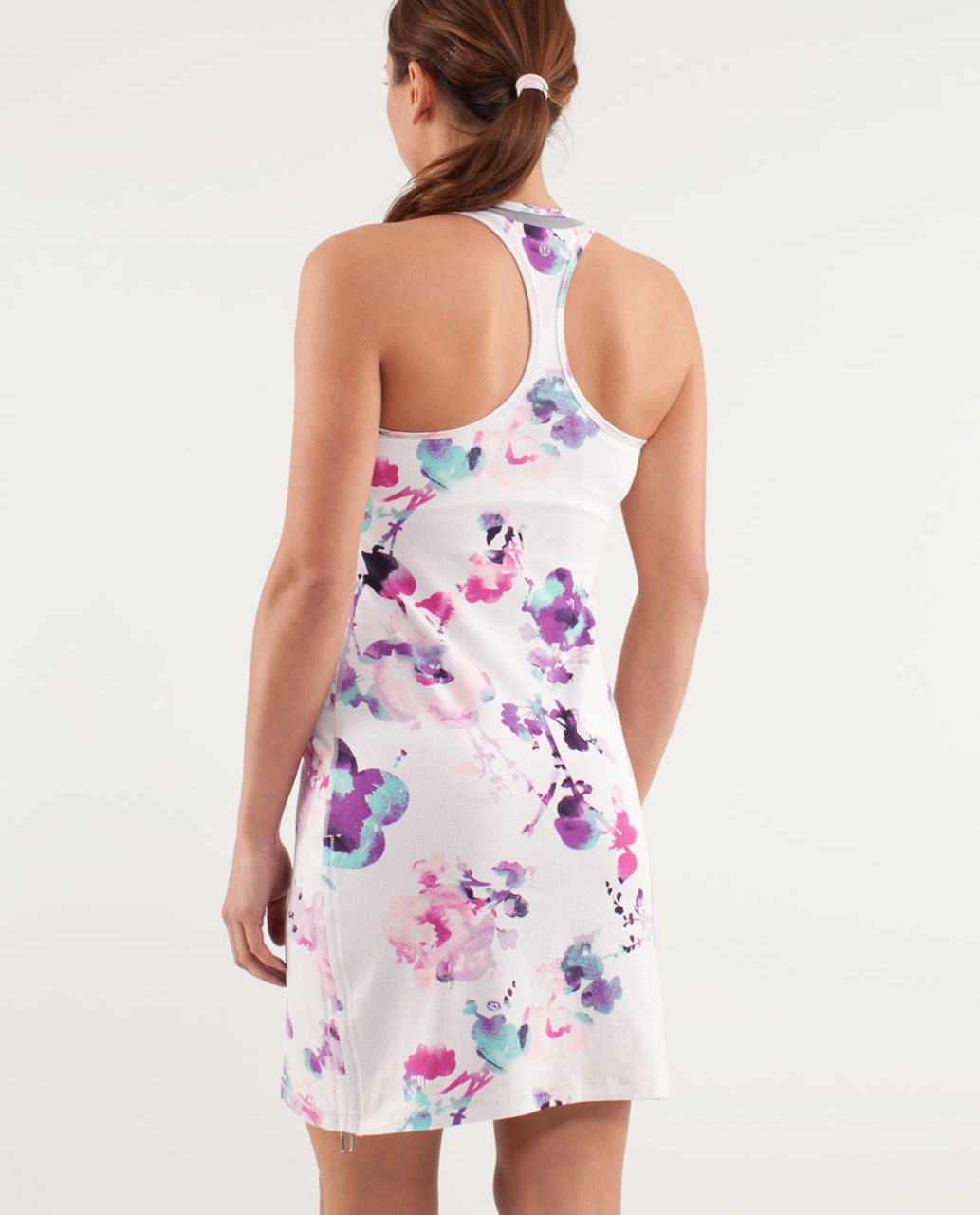 Lululemon It's A Cinch Dress - Blurred Blossoms Multi Colour / Fossil