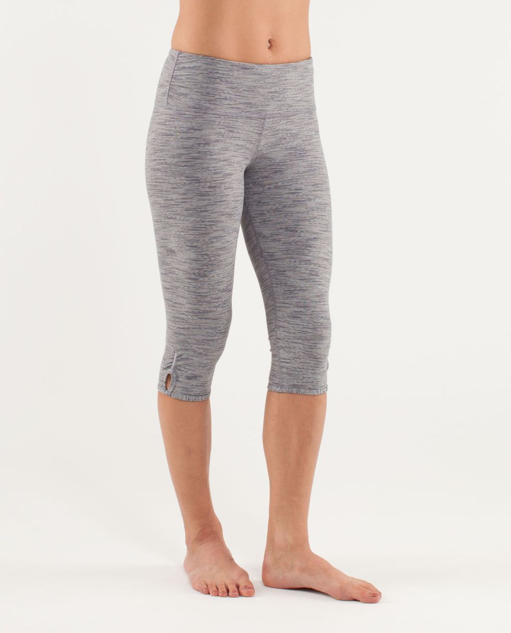 Lululemon Dhanurasana Crop - Wee Are From Space Coal Fossil