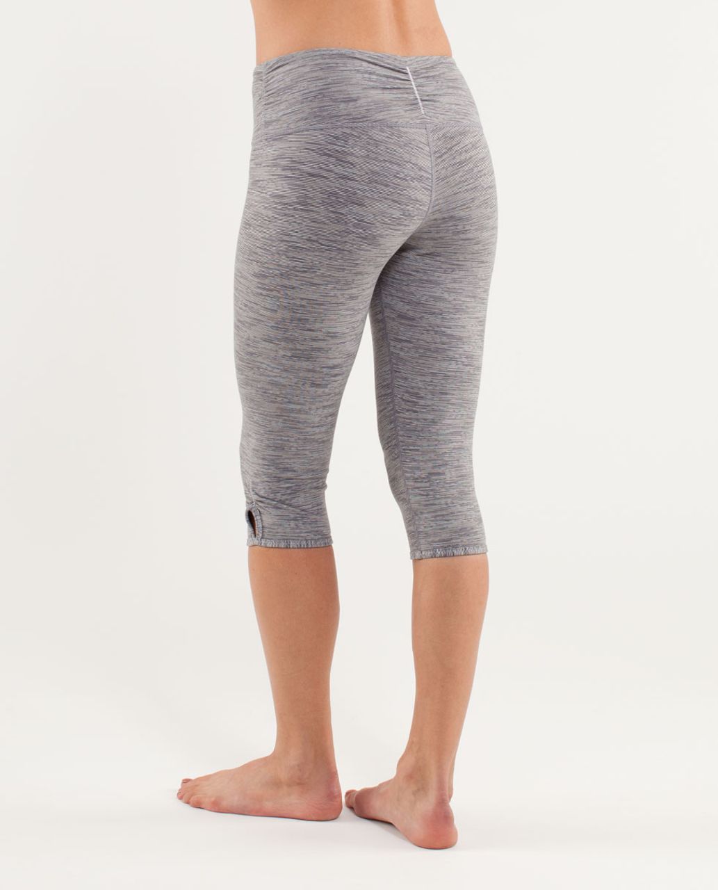 Lululemon Dhanurasana Crop - Wee Are From Space Coal Fossil