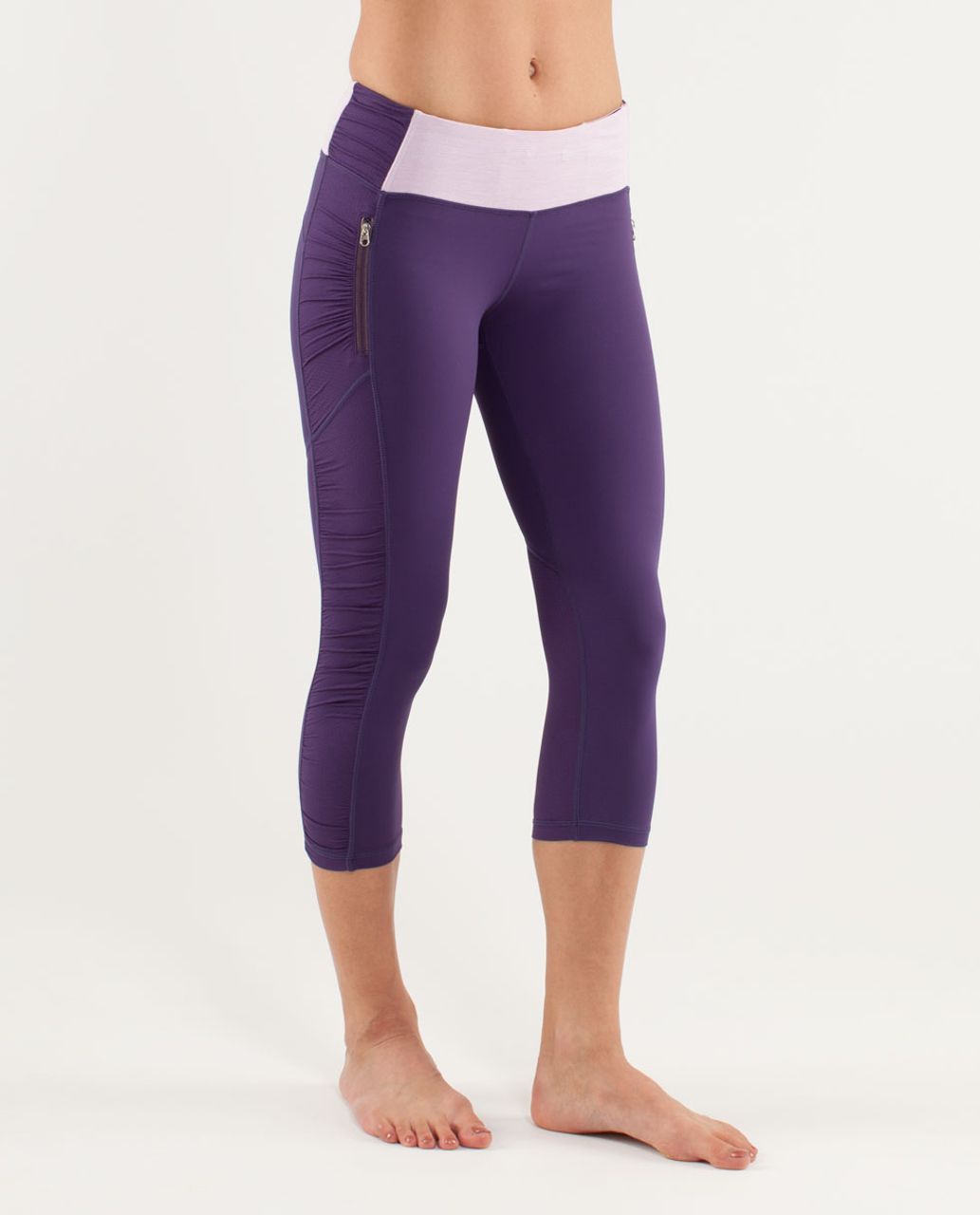 Lululemon Run: In The Sun Crop - Concord Grape / Rose Quartz - lulu ...