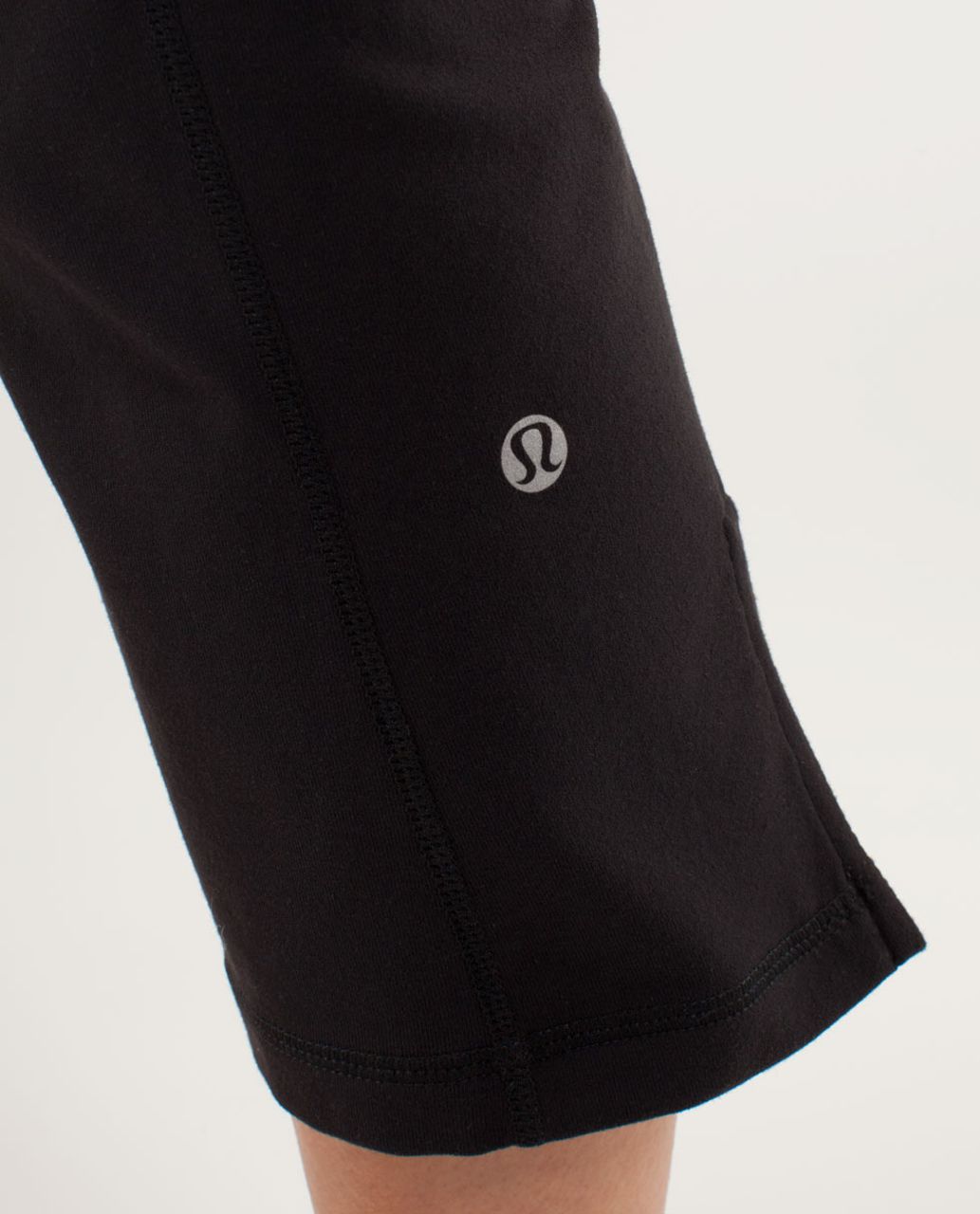 Lululemon Gather & Crow Crop - Black / Wee Are From Space White