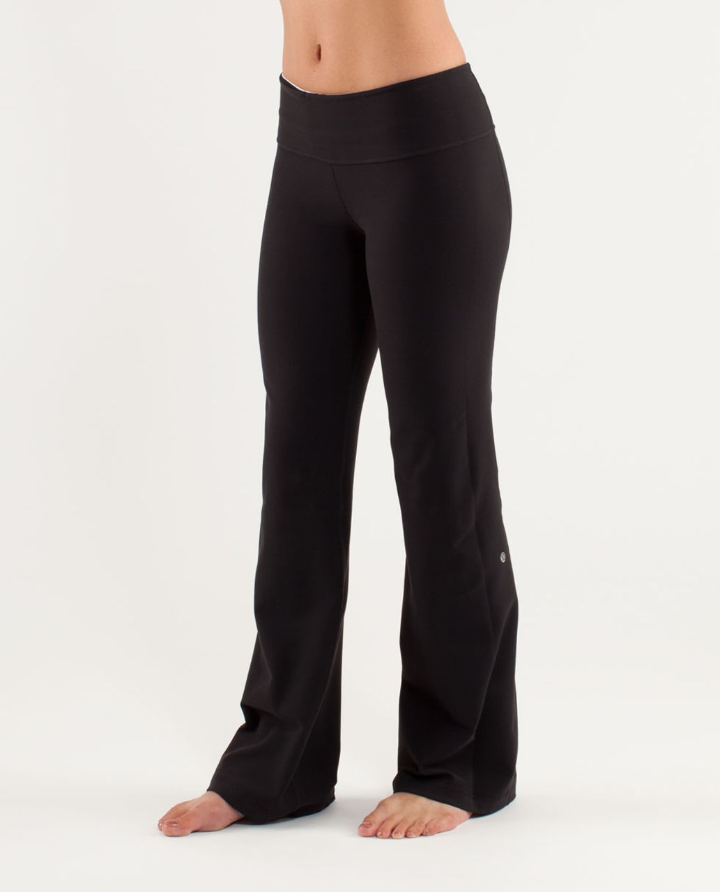 Lululemon Groove Pant (Regular) - Black /  White /  Wee Are From Space Coal Fossil