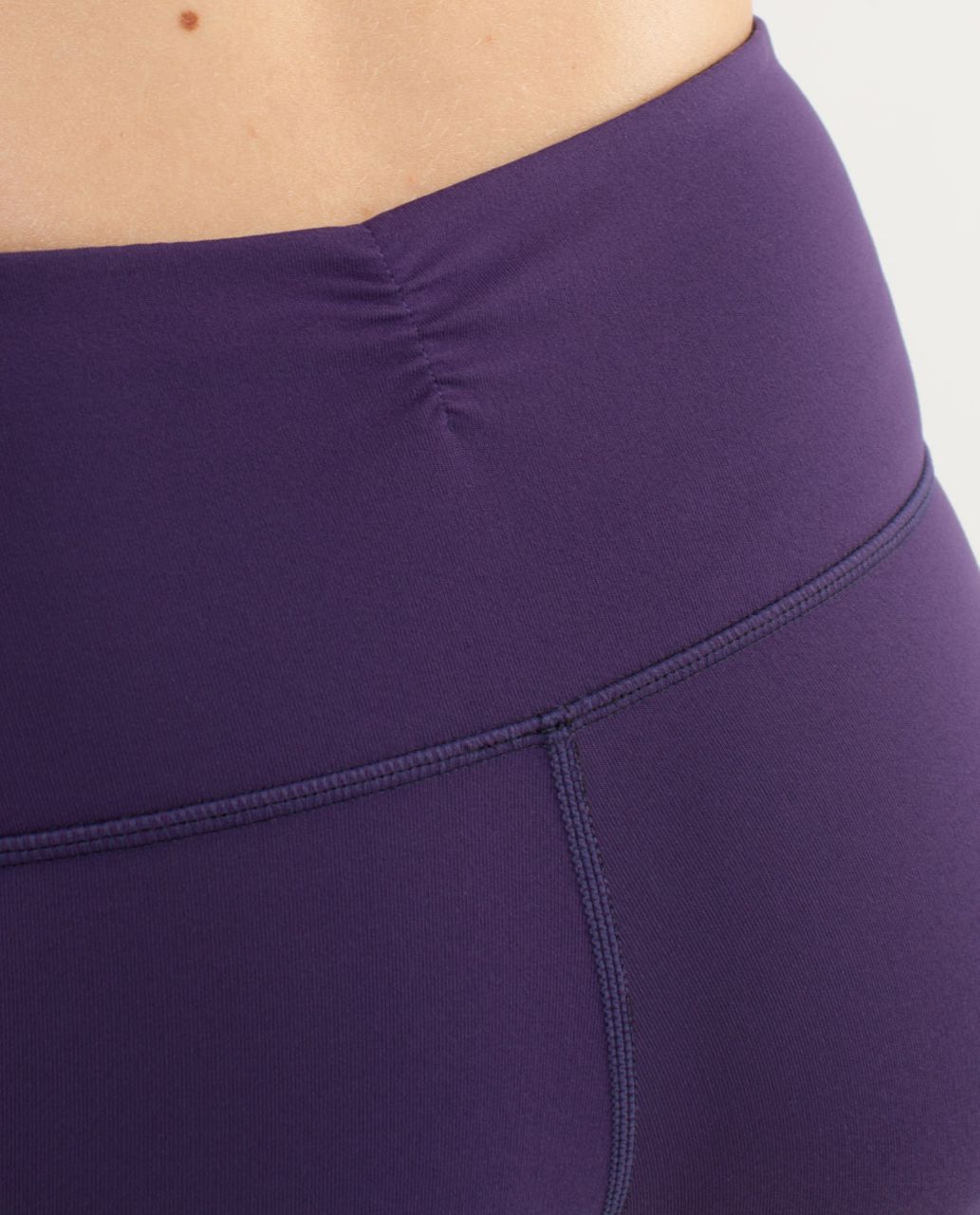 Lululemon Gather & Crow Crop *Reversible - Black /  Heathered Concord Grape