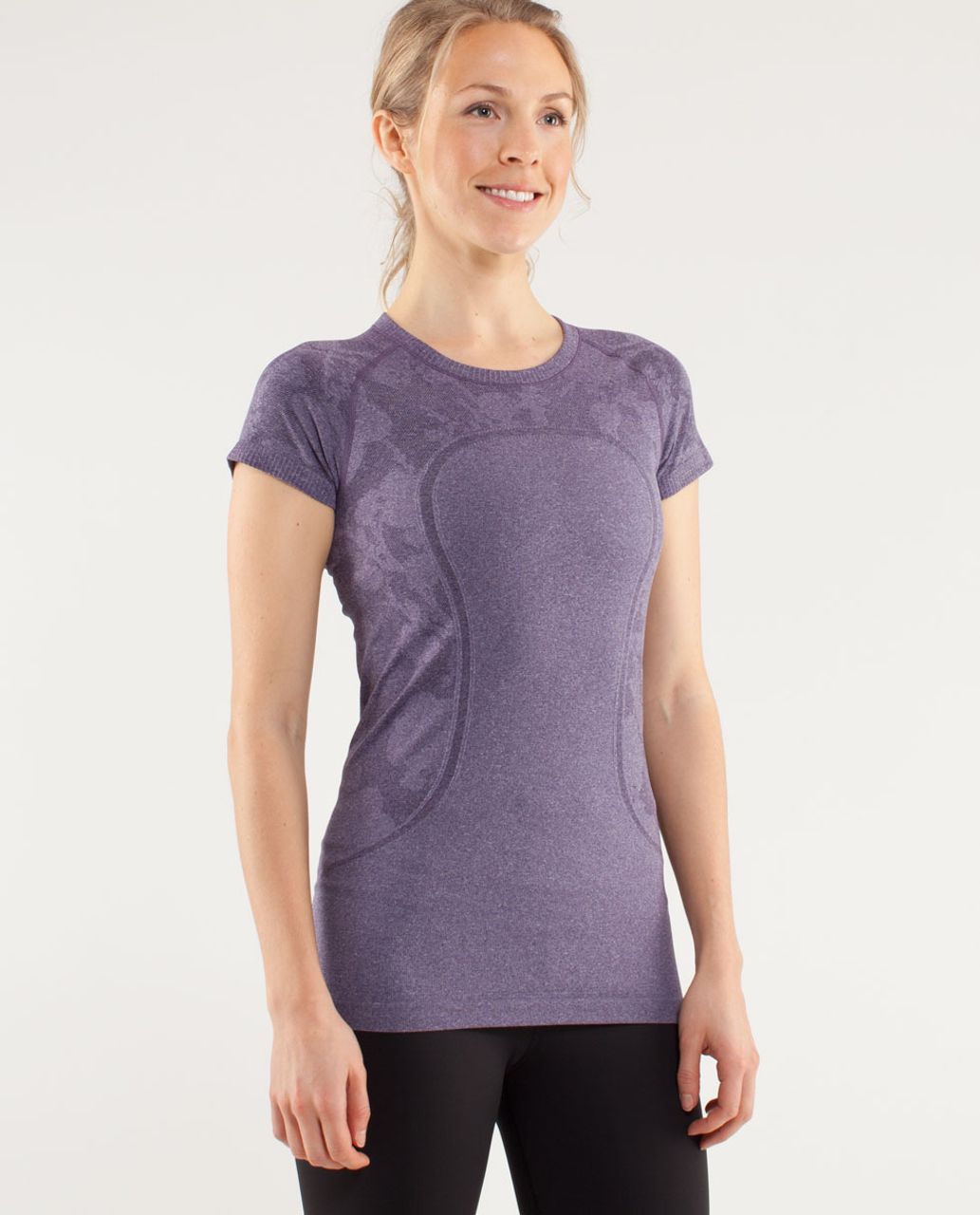 Lululemon Run:  Swiftly Tech Short Sleeve *Special Edition - Concord Grape