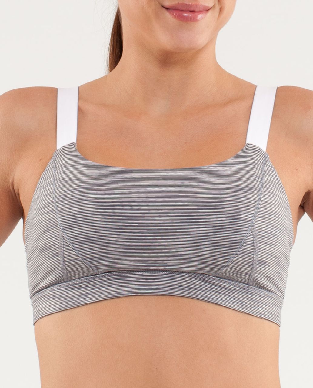 Lululemon Adjust Me Bra - Wee Are From Space Coal Fossil