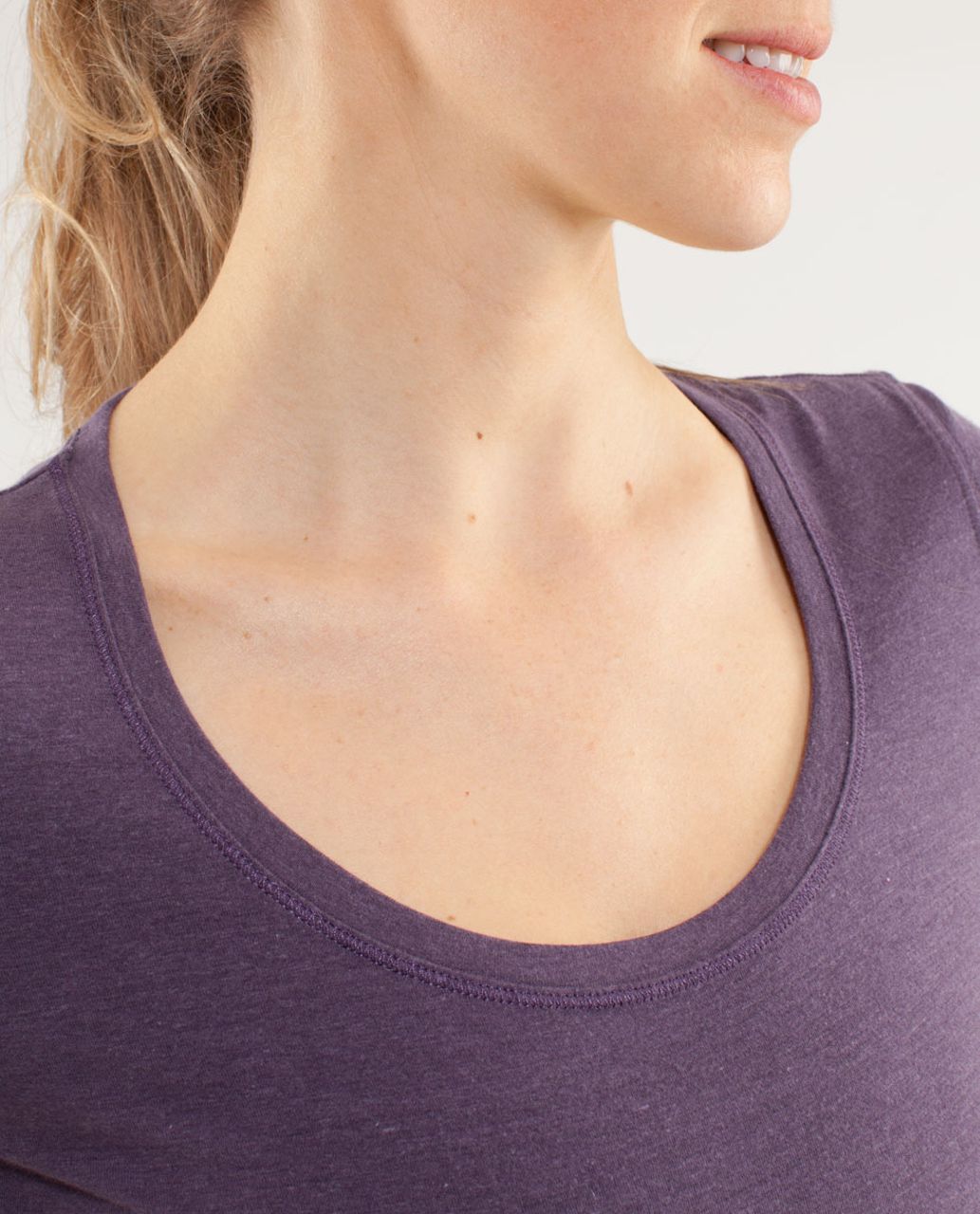 Lululemon Every Yogi Tee - Heathered Concord Grape