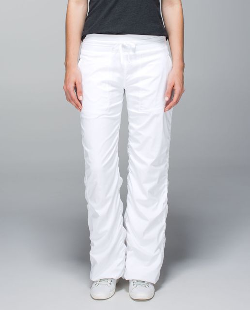 Lululemon Dance Studio Pant Iii (regular) *unlined In White