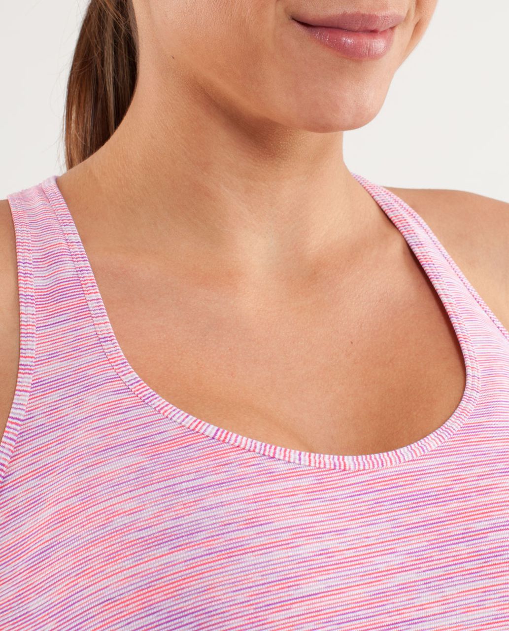 Lululemon Cool Racerback - Wee Are From Space White April Multi