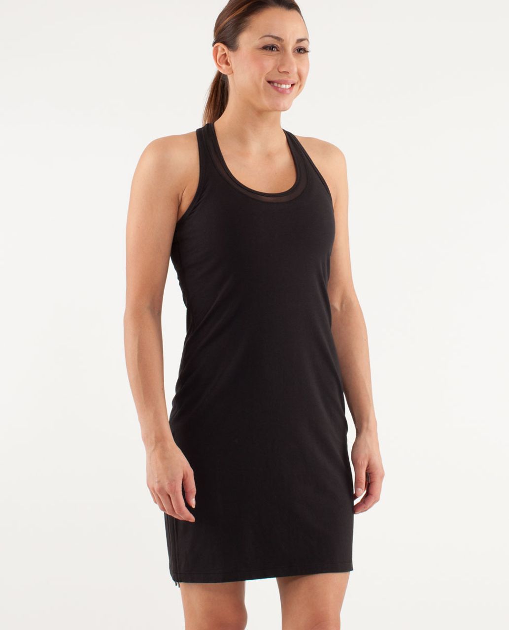 Lululemon Cinch It Dress - Heathered Medium Grey - lulu fanatics