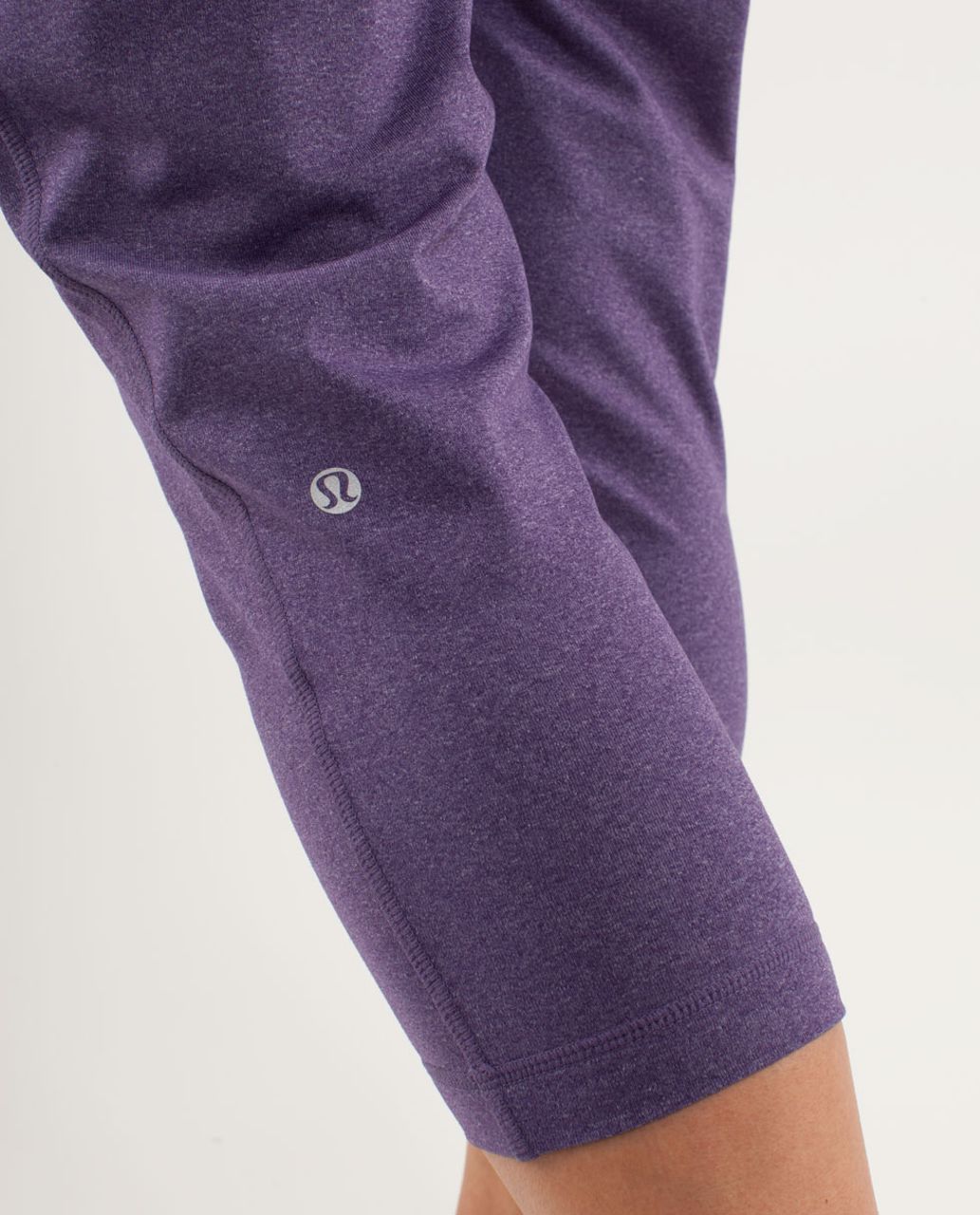 Lululemon Free Fall Crop - Heathered Concord Grape /  Concord Grape