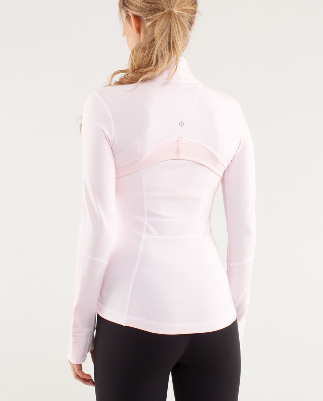 Lululemon Define Jacket - Wee Stripe White Blush Quartz / Blush Quartz -  lulu fanatics