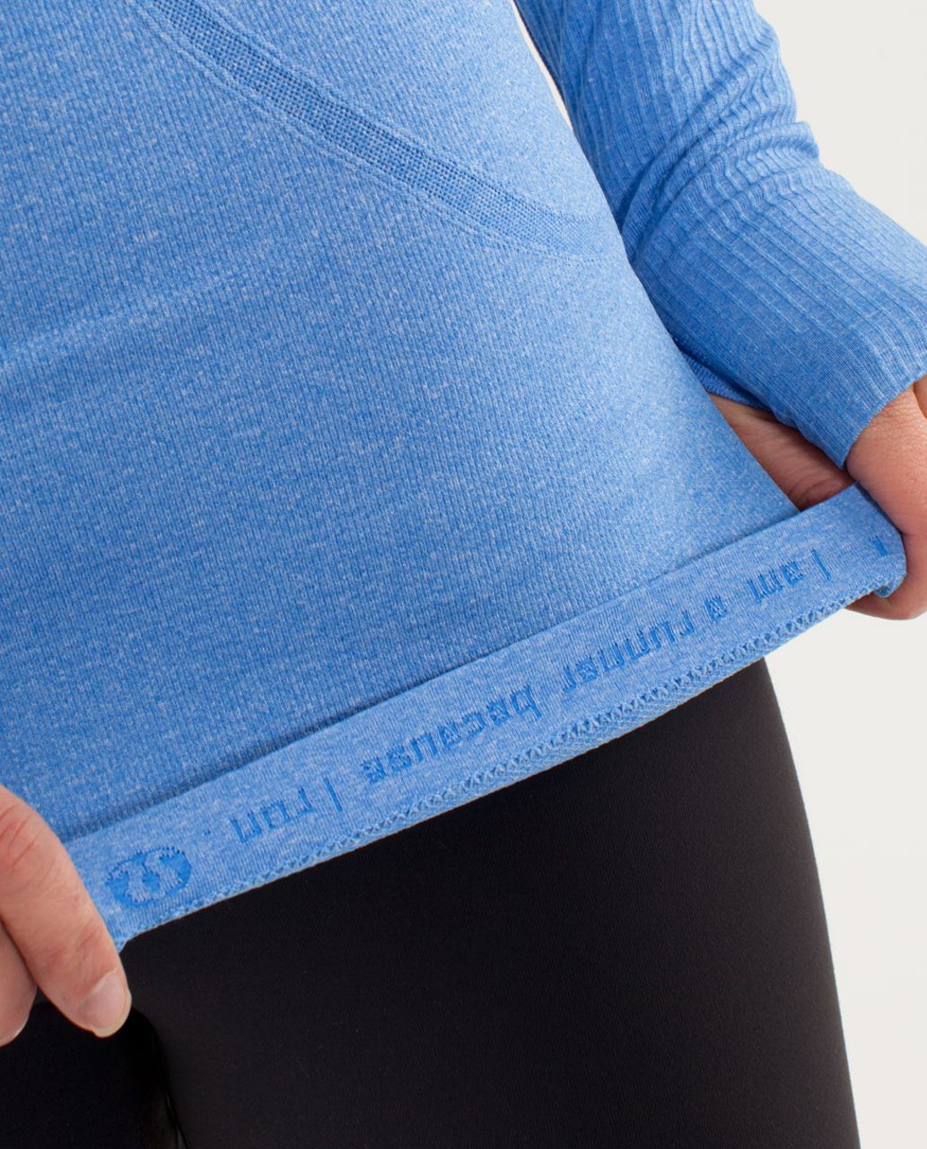 Lululemon Run:  Swiftly Tech Long Sleeve - Porcelaine