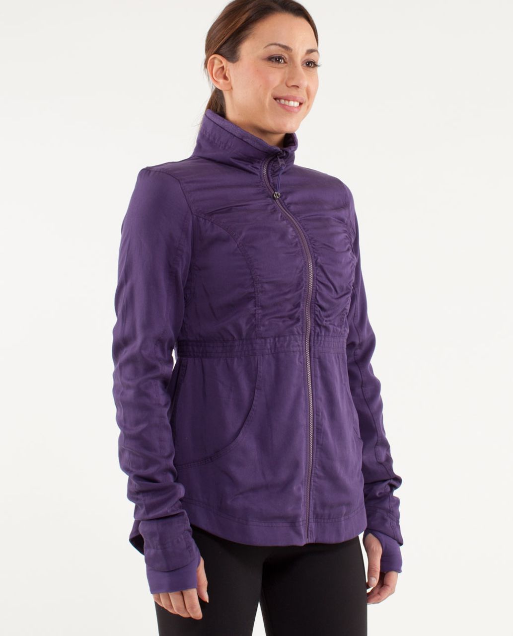 Lululemon Inner Peace Jacket - Concord Grape - lulu fanatics