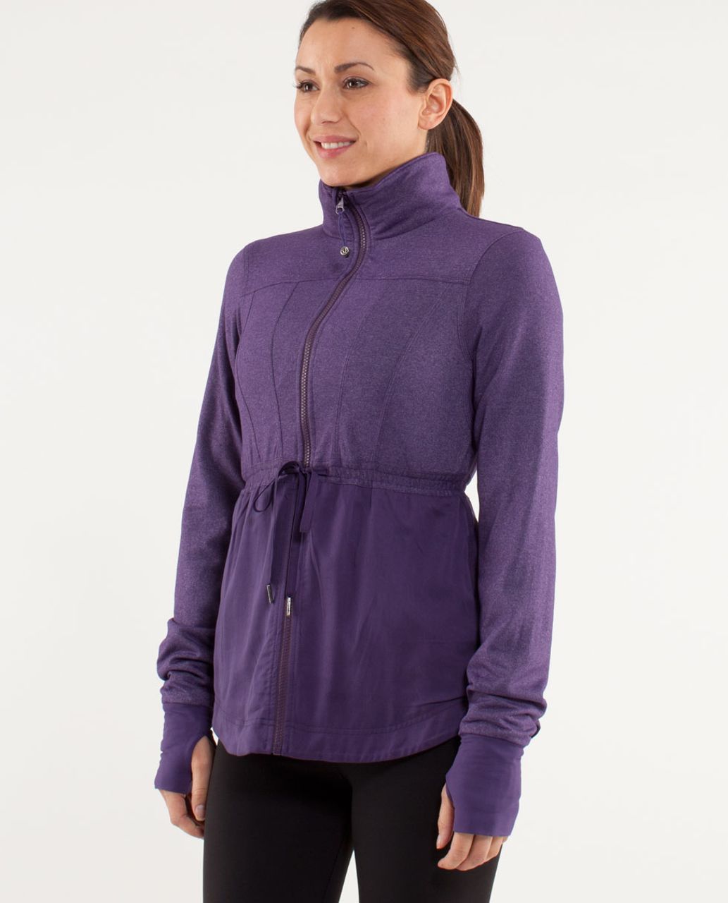 Lululemon Inner Peace Jacket - Concord Grape - lulu fanatics