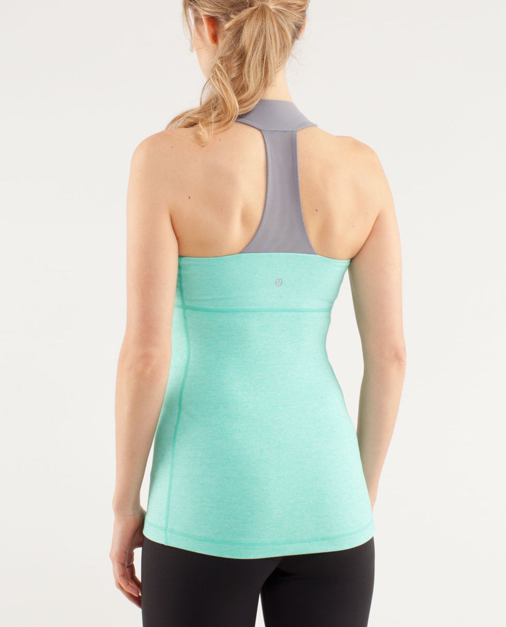 Lululemon Scoop Neck Tank - Heathered Menthol /  Menthol