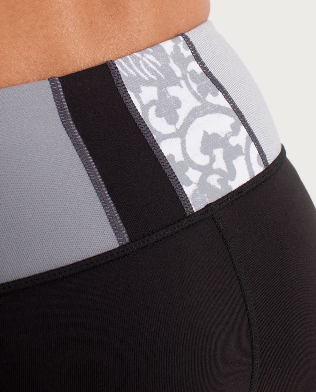 Lululemon Boogie Short - Black /  Quilting Spring 20