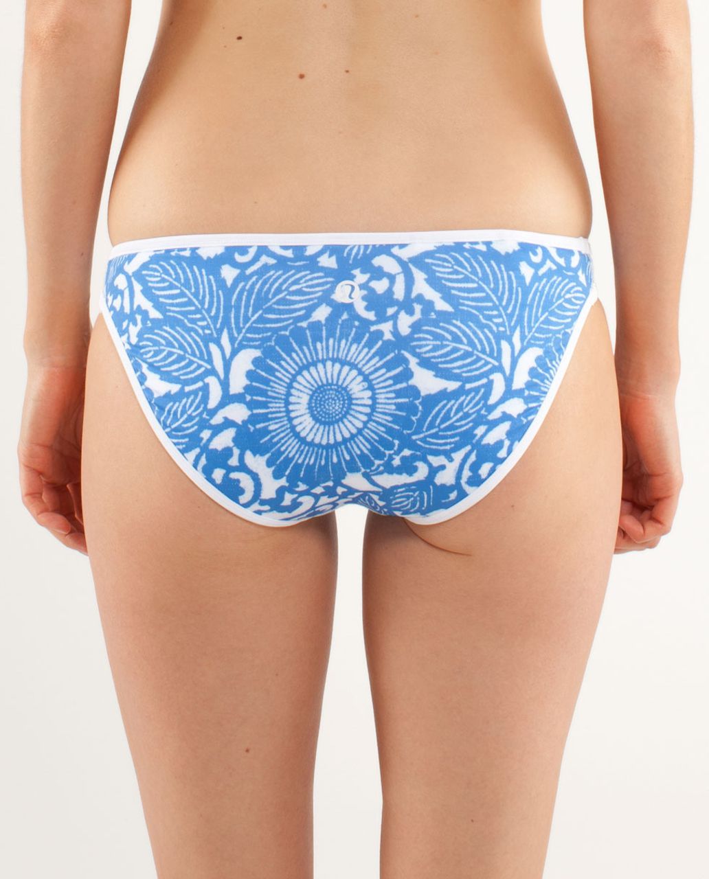 Lululemon Heatwave Swim Bottom - White / Beachy Floral White Porcelaine