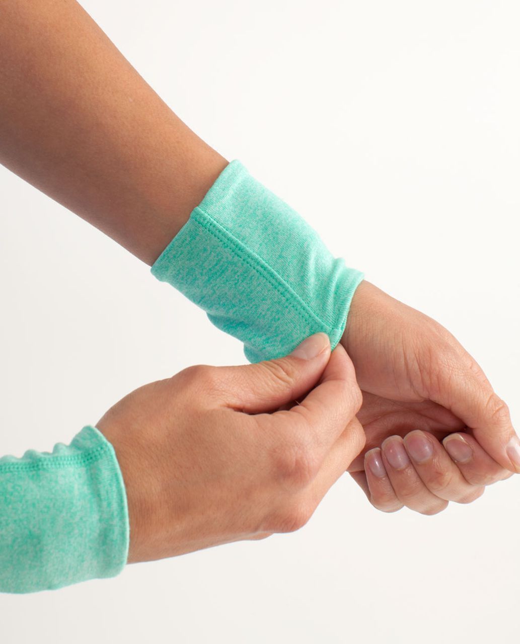 Lululemon Sweat Cuff - Heathered Menthol