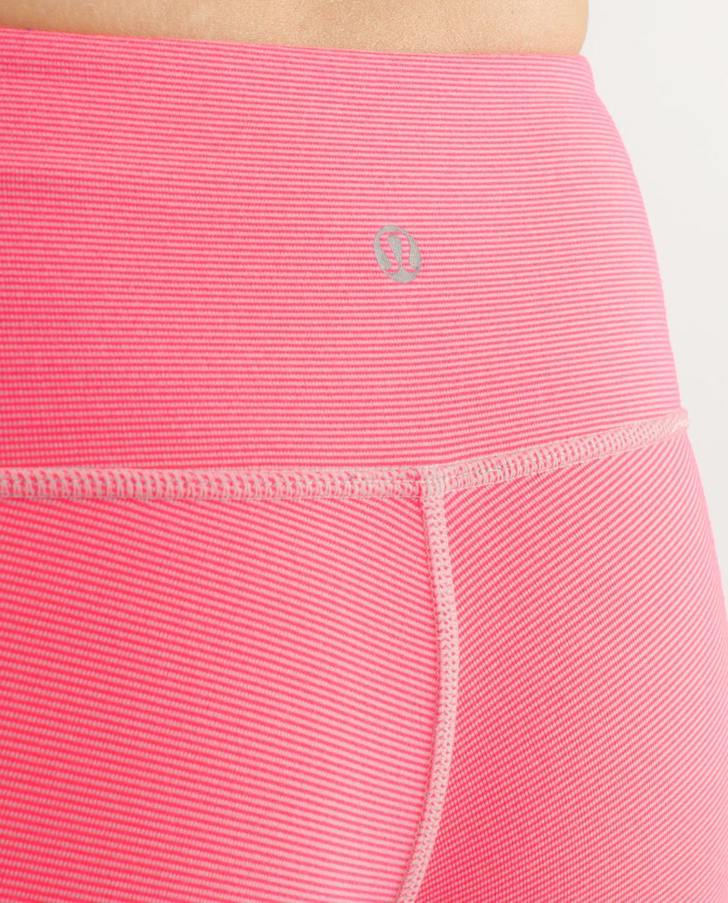 Lululemon Wunder Under Crop - Wee Stripe Dune Flash