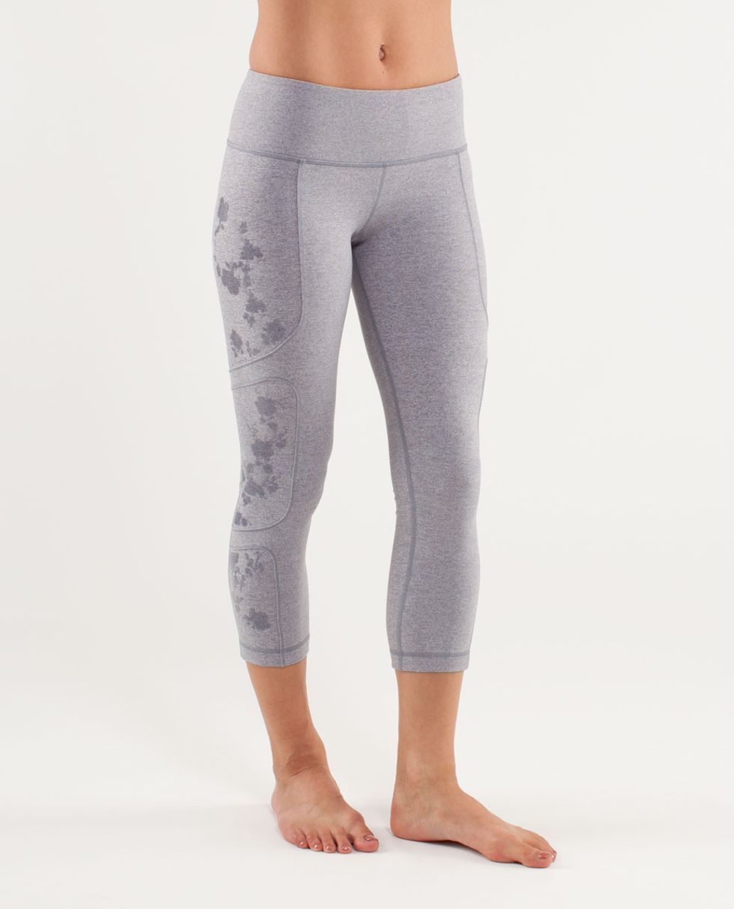 Lululemon Hold Me Close Crop - Heathered Fossil