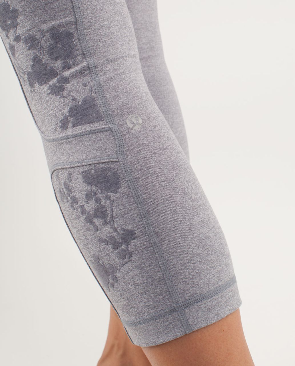 Lululemon Hold Me Close Crop - Heathered Fossil