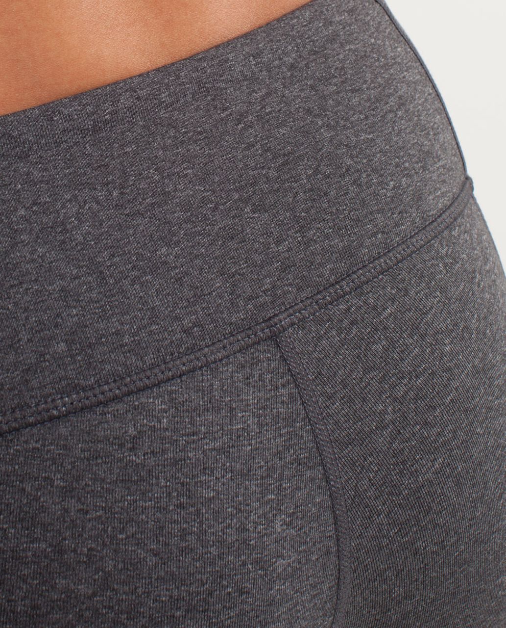 Lululemon Hold Me Close Crop - Heathered Deep Coal - lulu fanatics