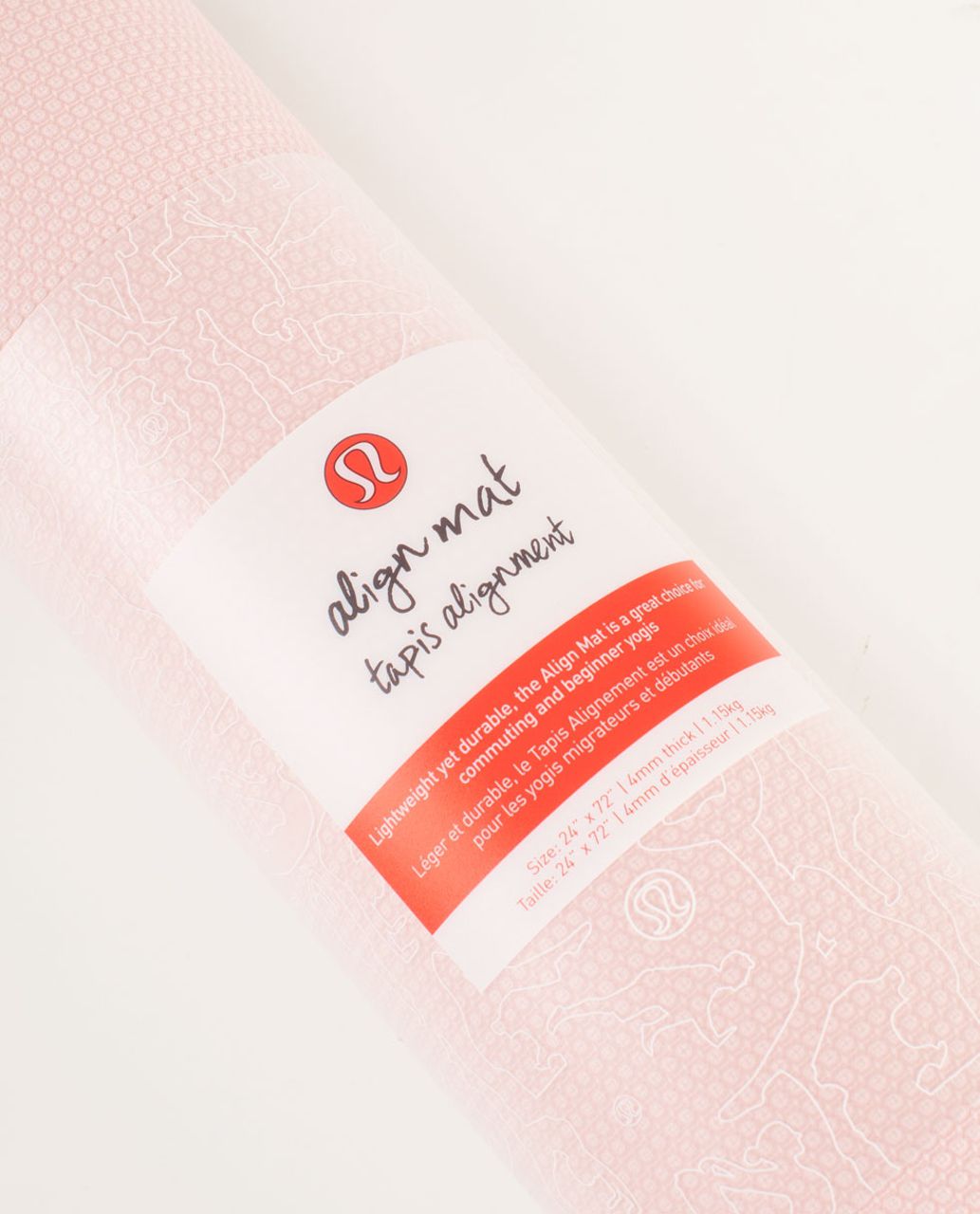 Lululemon Align Ultra Mat - Blush Quartz / Fossil - lulu fanatics