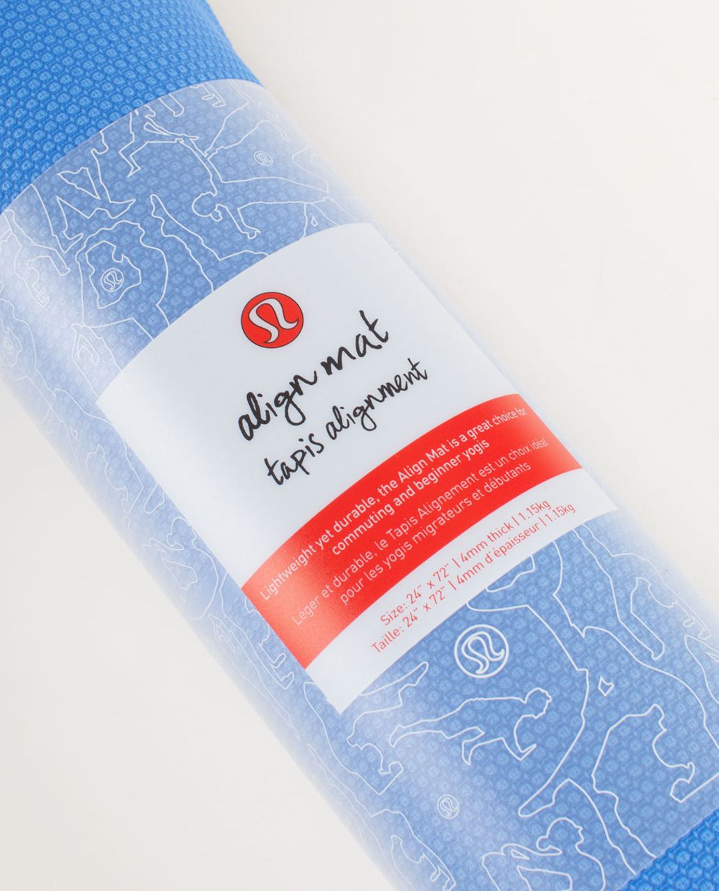 Lululemon Align Ultra Mat - Porcelaine /  Fossil