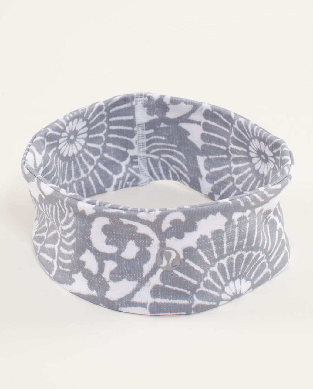 Lululemon Lucky Luon Headband - Beachy Floral White Fossil