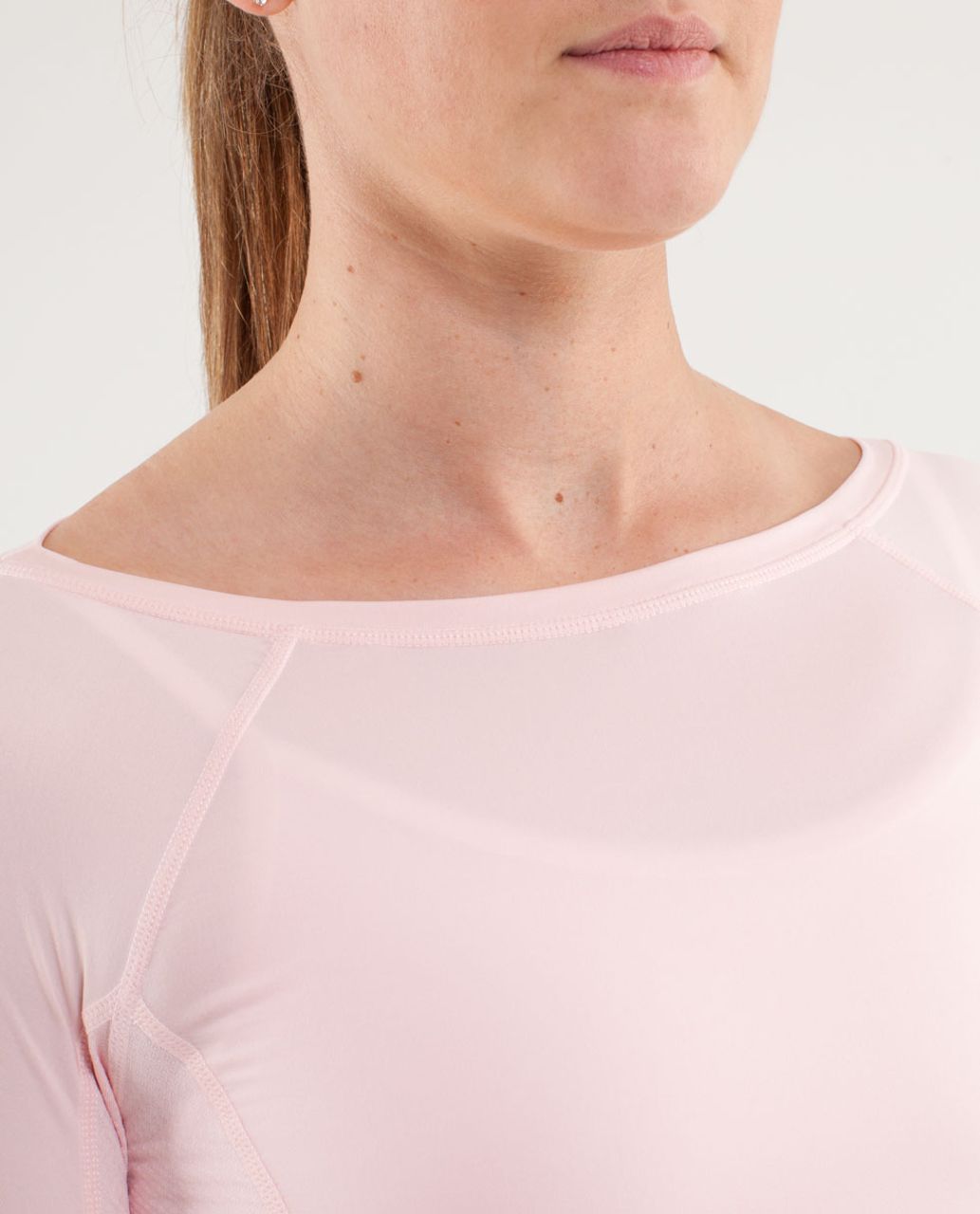 Lululemon Run:  In The Sun Long Sleeve - Blush Quartz