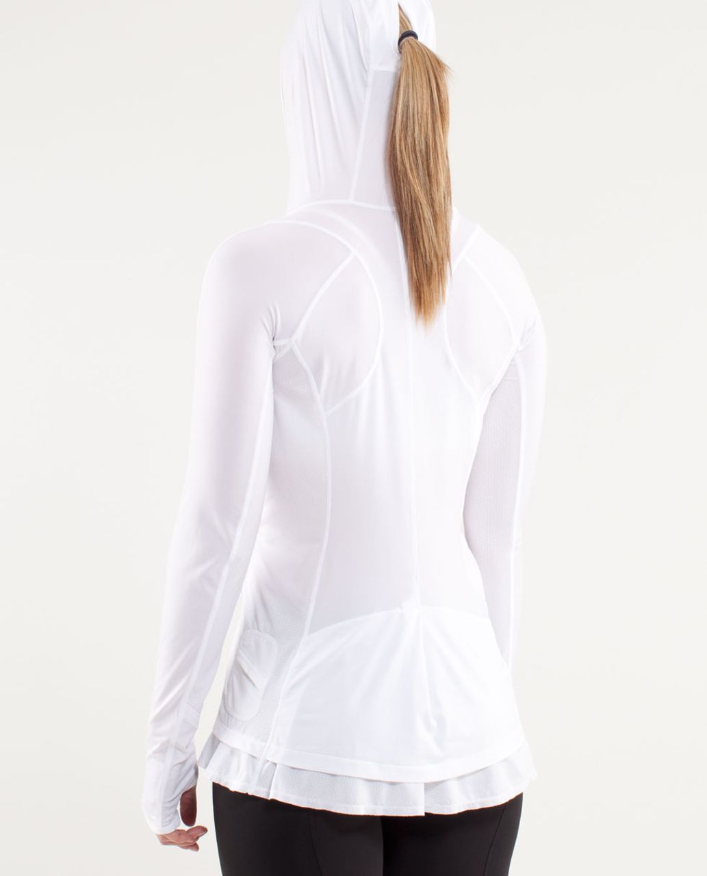 Lululemon Run:  In The Sun Pullover - White