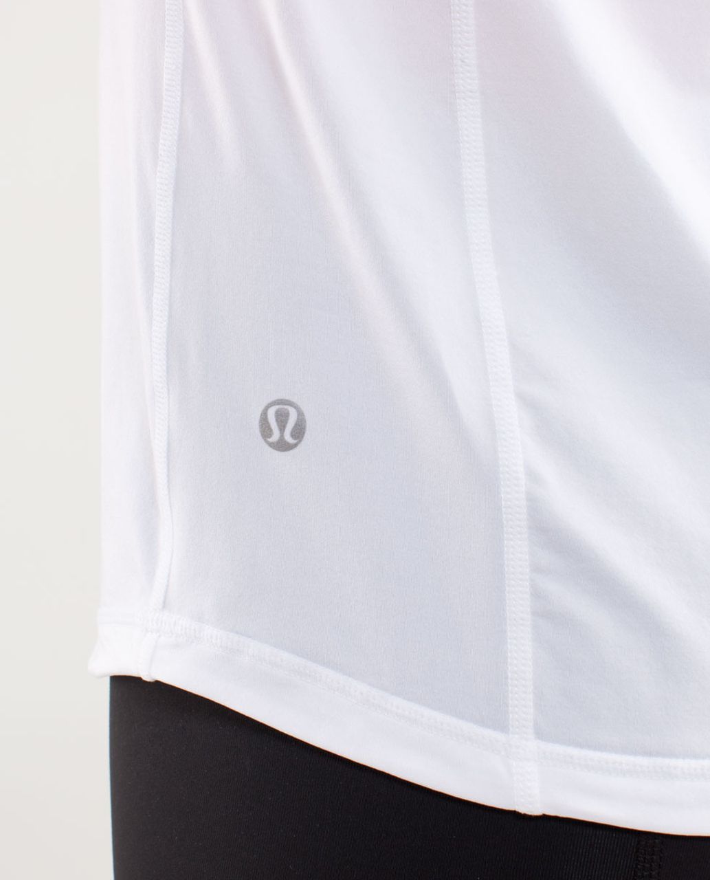 Lululemon Run:  In The Sun Short Sleeve - White