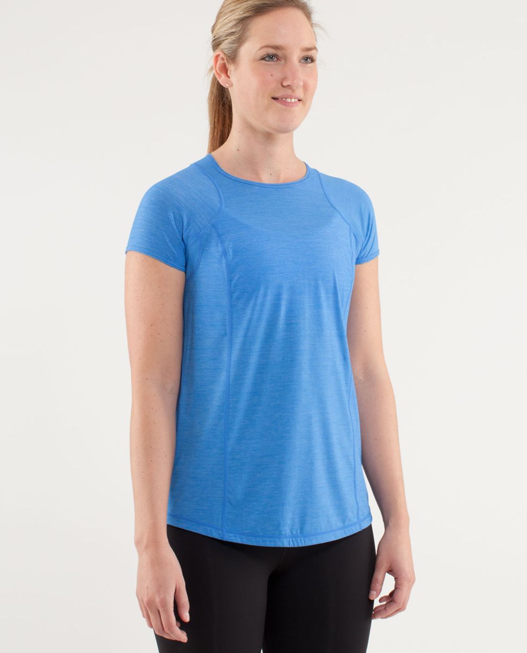 Lululemon Run:  In The Sun Short Sleeve - Porcelaine