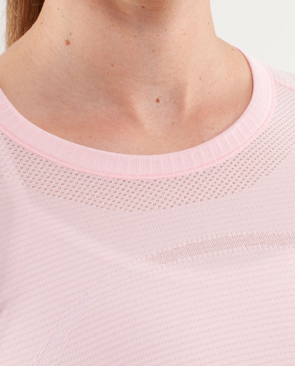 Lululemon Run:  Swiftly Tech Long Sleeve - Blush Quartz