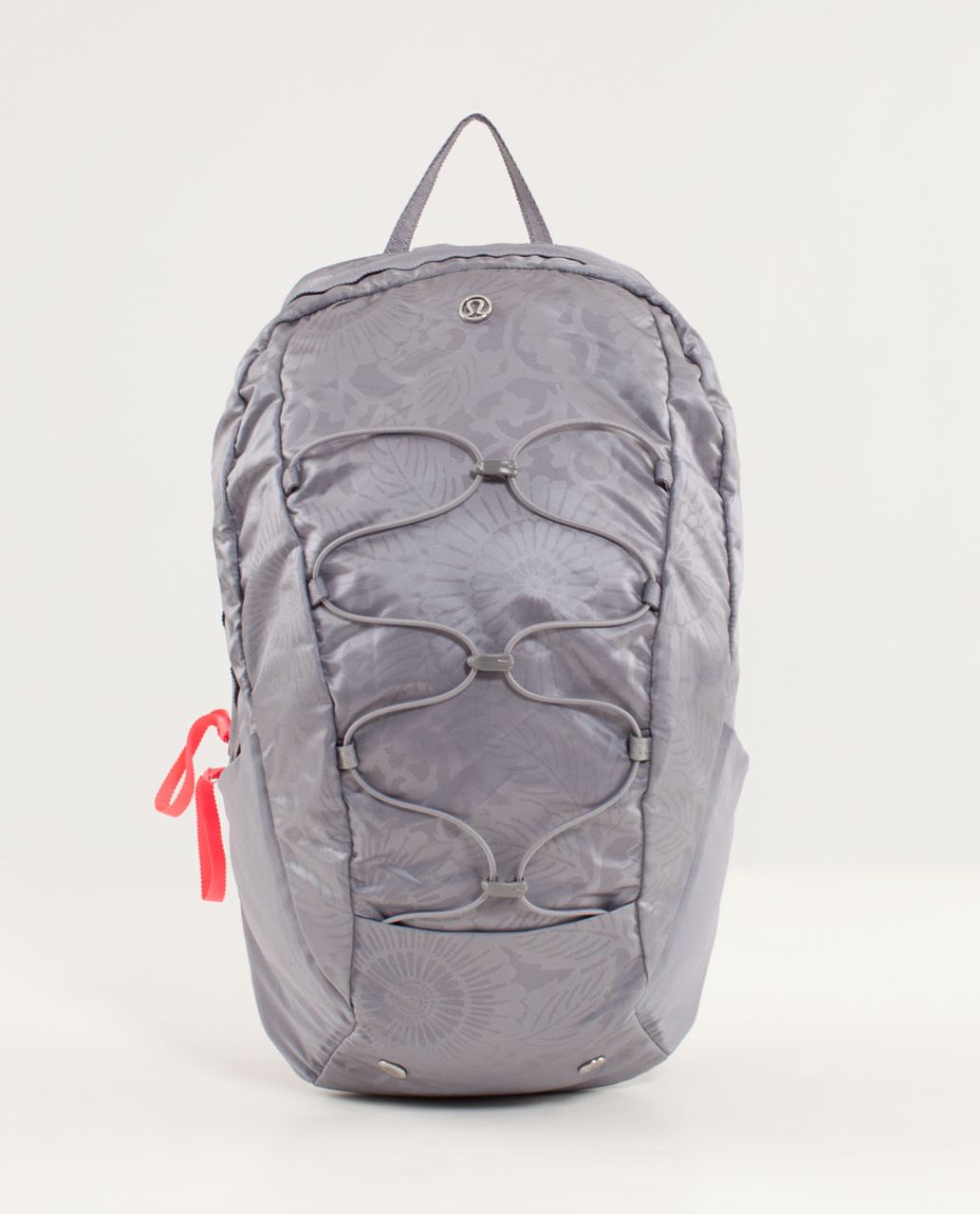 Lululemon Run From Work Backpack - Beachy Floral Embossed Fossil