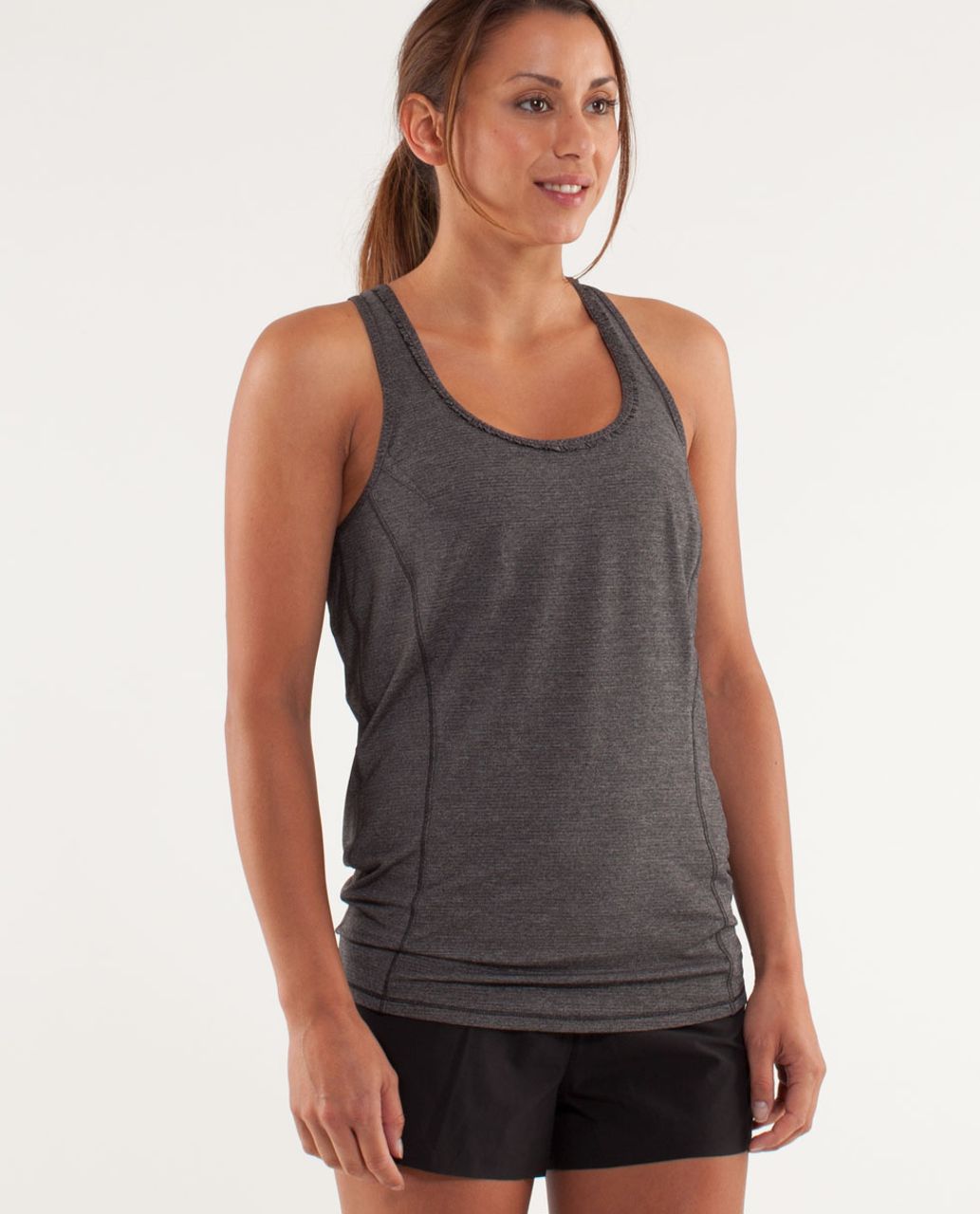 Lululemon Run: Silver Bullet Sleeveless Tech - Black - lulu fanatics