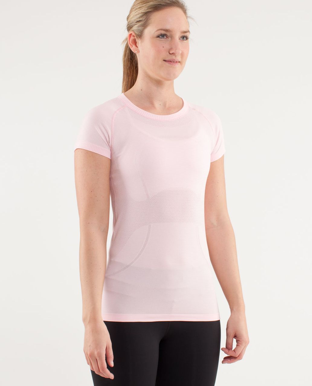 Lululemon Run: Wild Short Sleeve Tech Running Shirt Blush Quartz