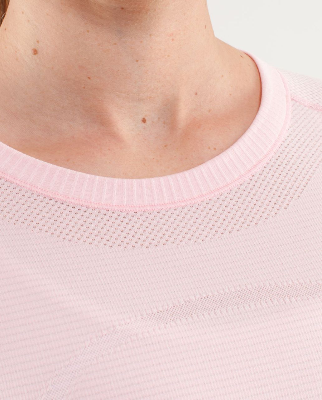 Lululemon Run:  Swiftly Tech Short Sleeve - Blush Quartz