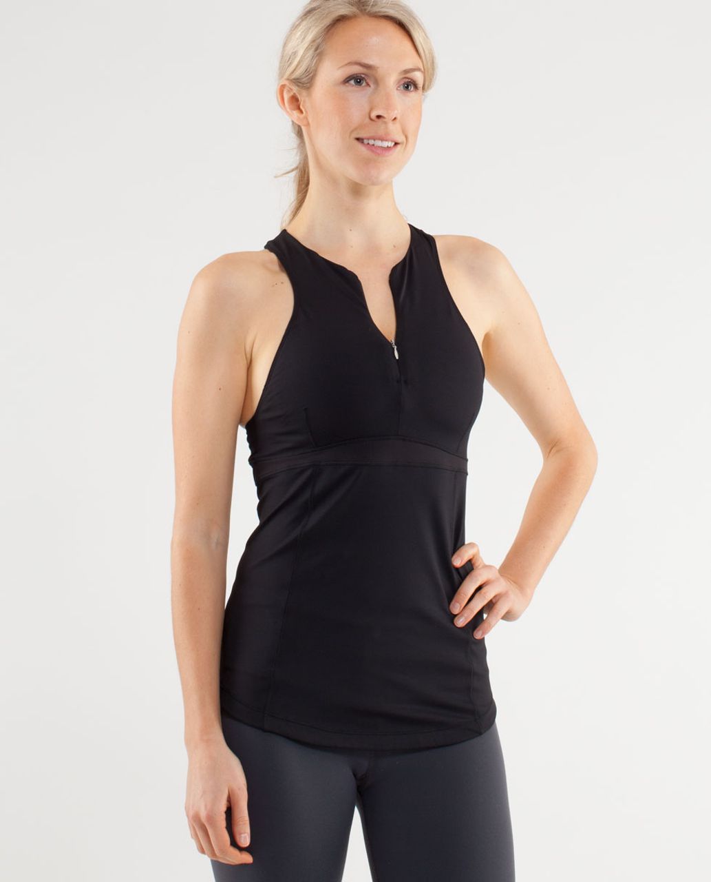 Lululemon Zippy Run Tank - Black