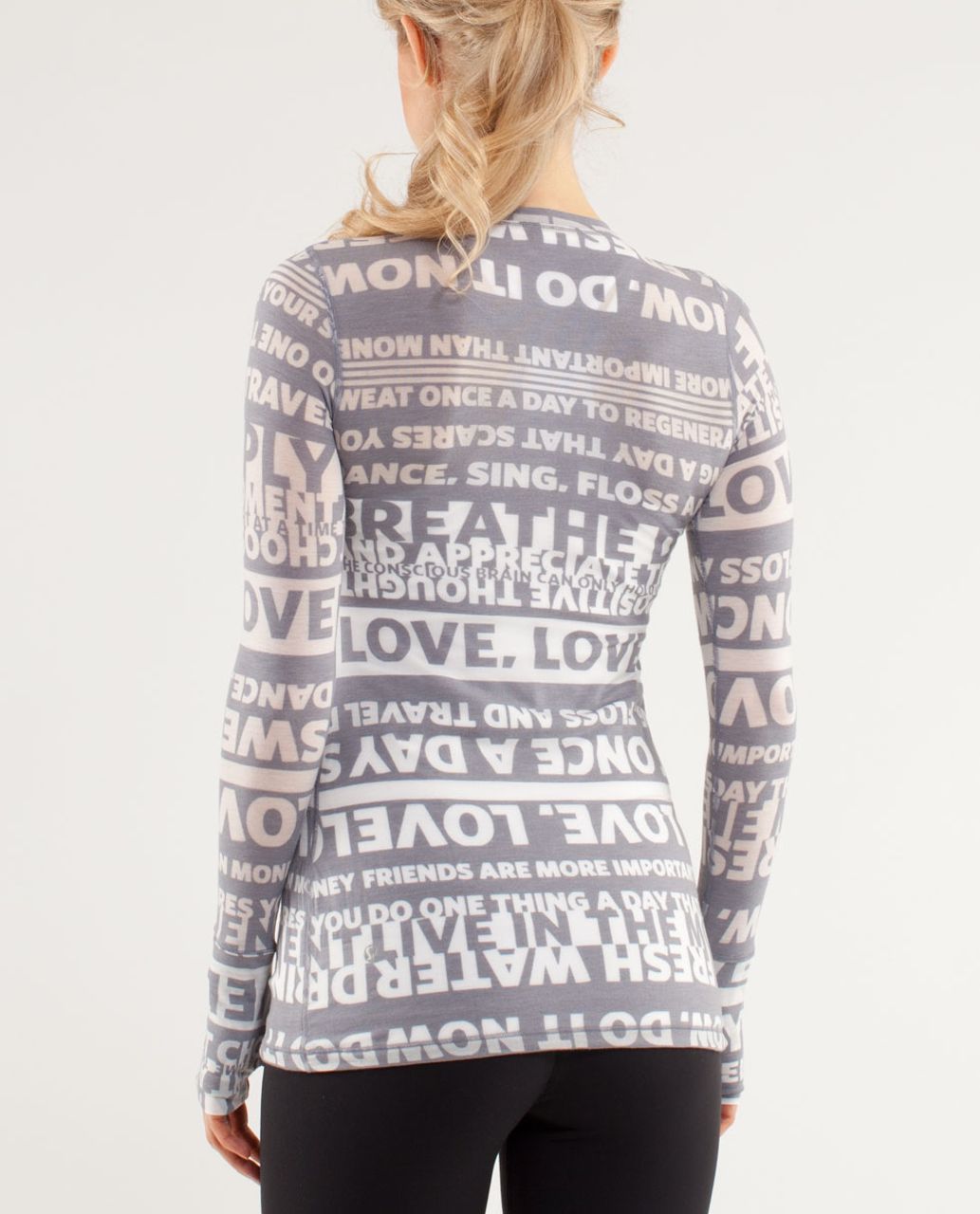 Lululemon Discover Manifesto Long Sleeve Tee - Concord Grape