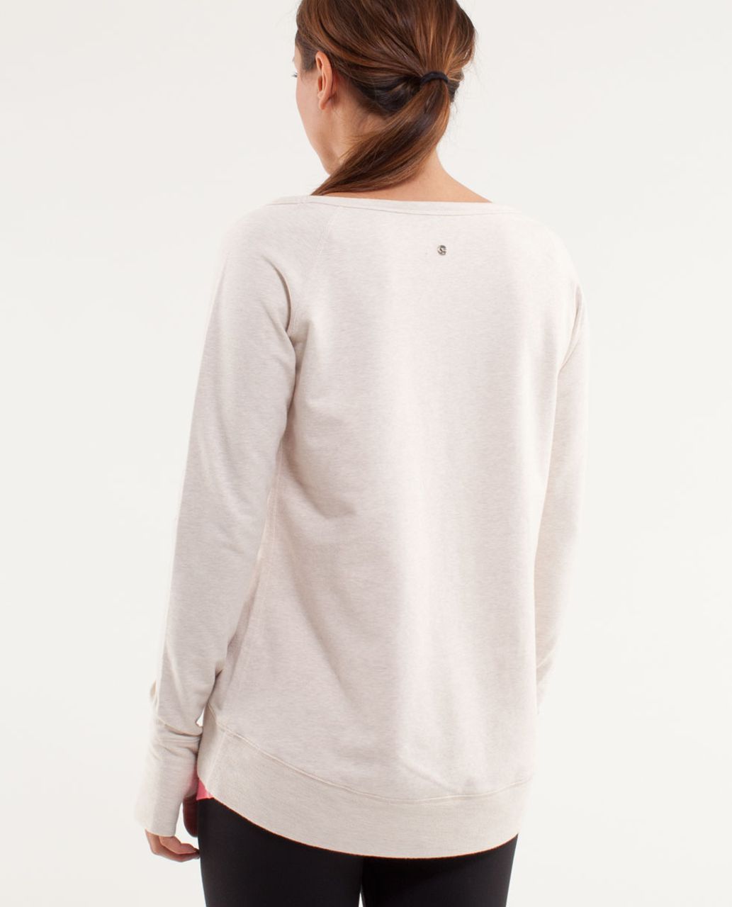 Lululemon Meditate Pullover - Dune /  Heathered Dune