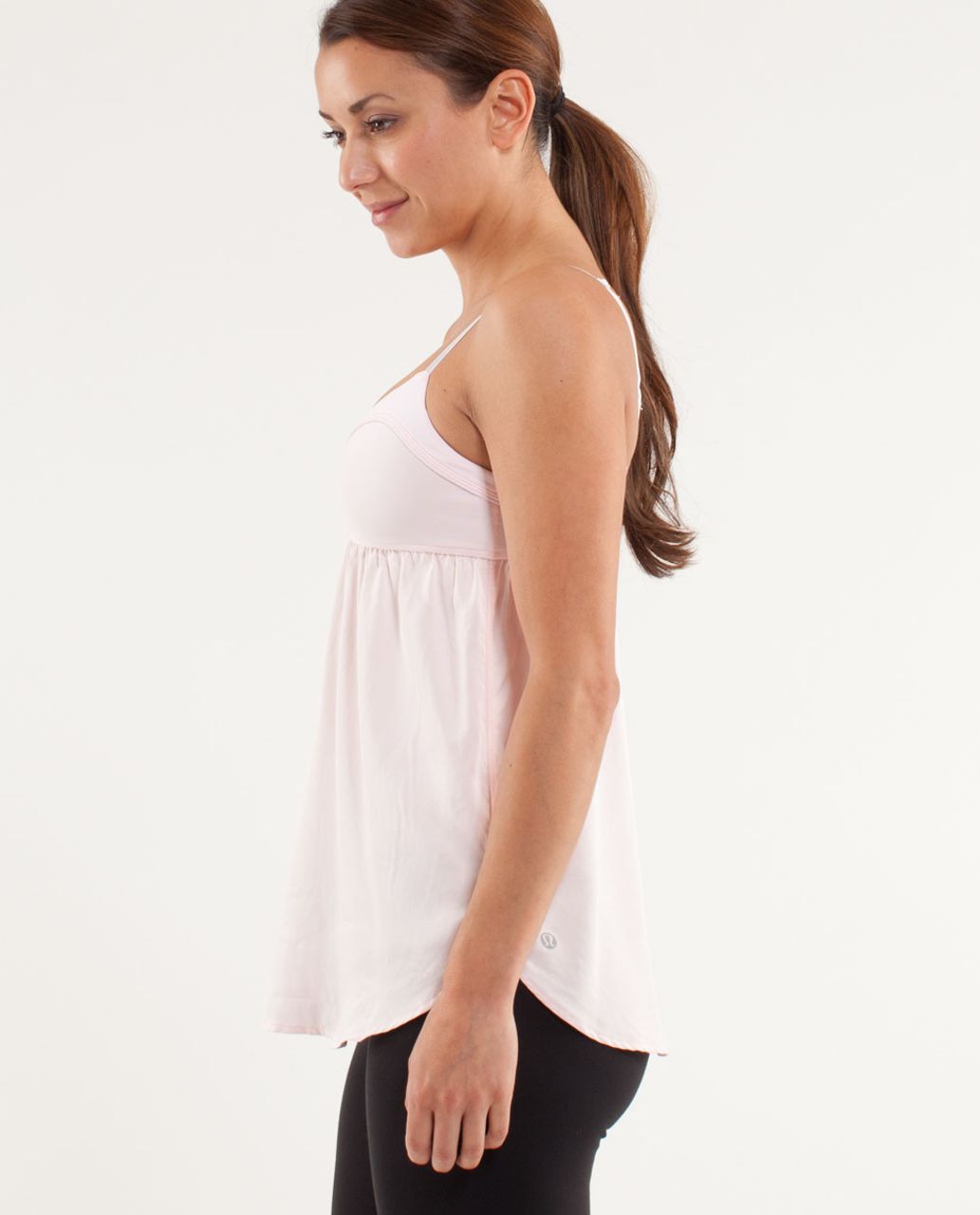 Lululemon Find Bliss Tank - Pink Mist /  Wee Stripe White Blush Quartz