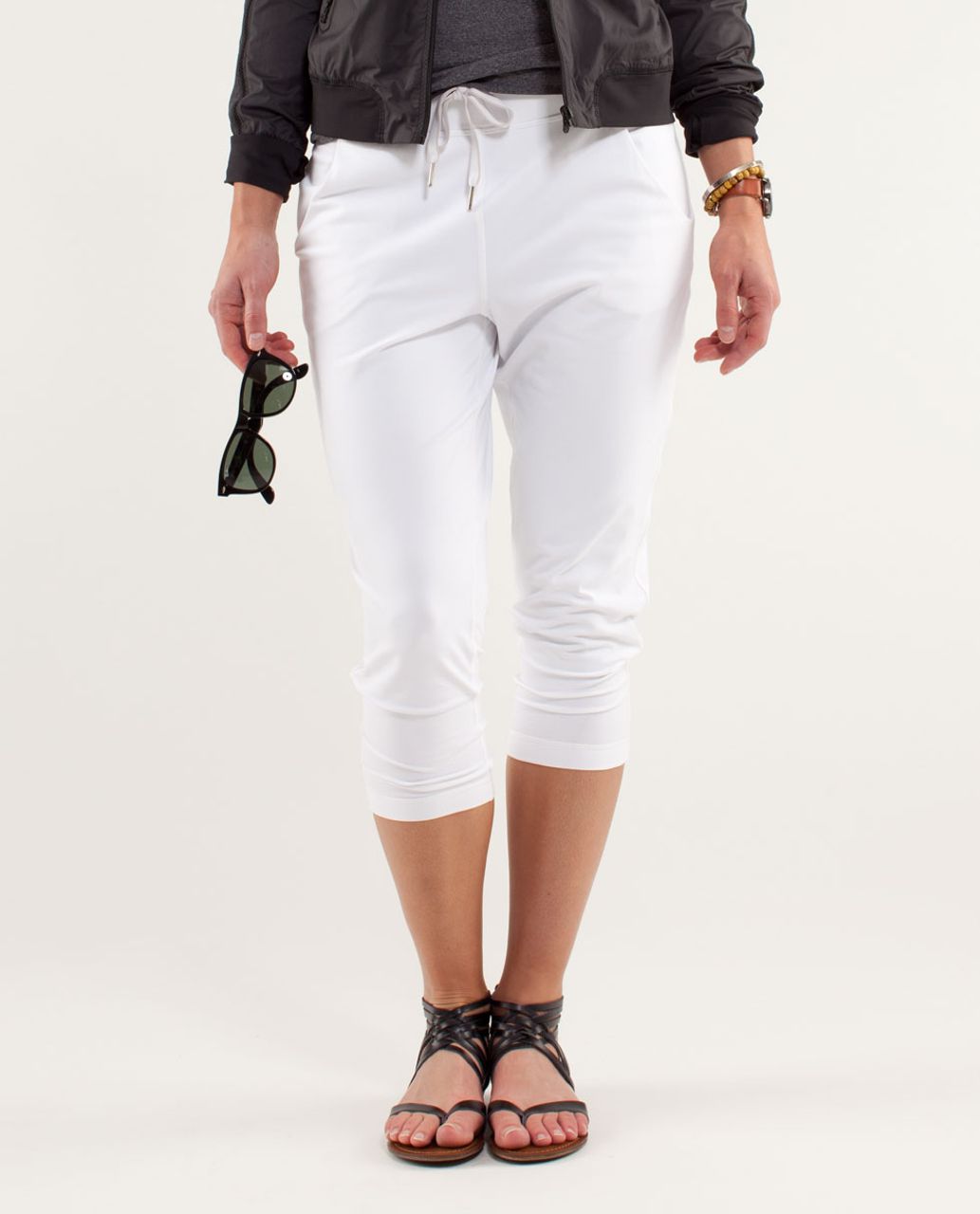 Lululemon Free Fall Crop - White