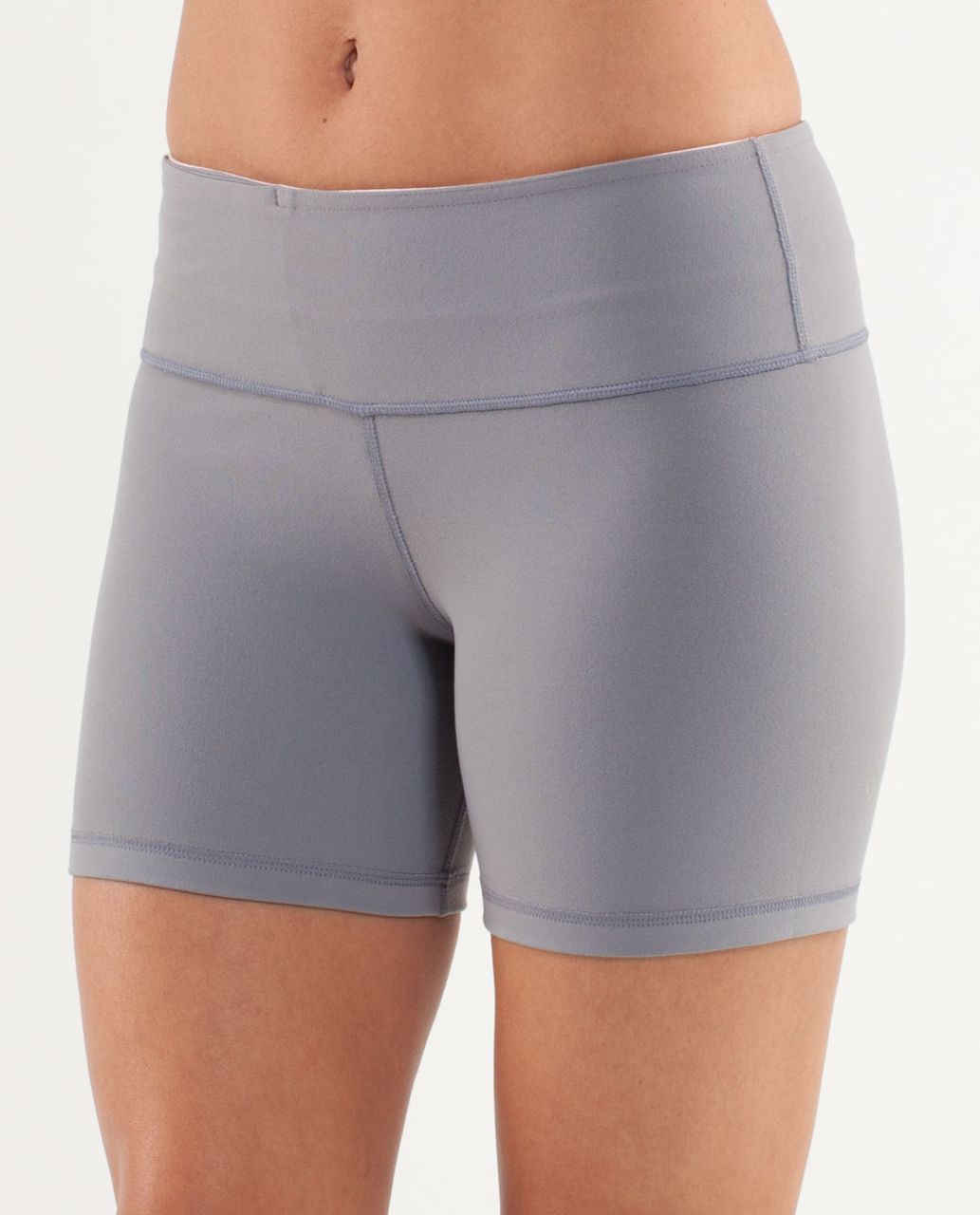 Lululemon Reverse Groove Short (Regular) - Fossil /  Blush Quartz /  Heathered Blush Quartz