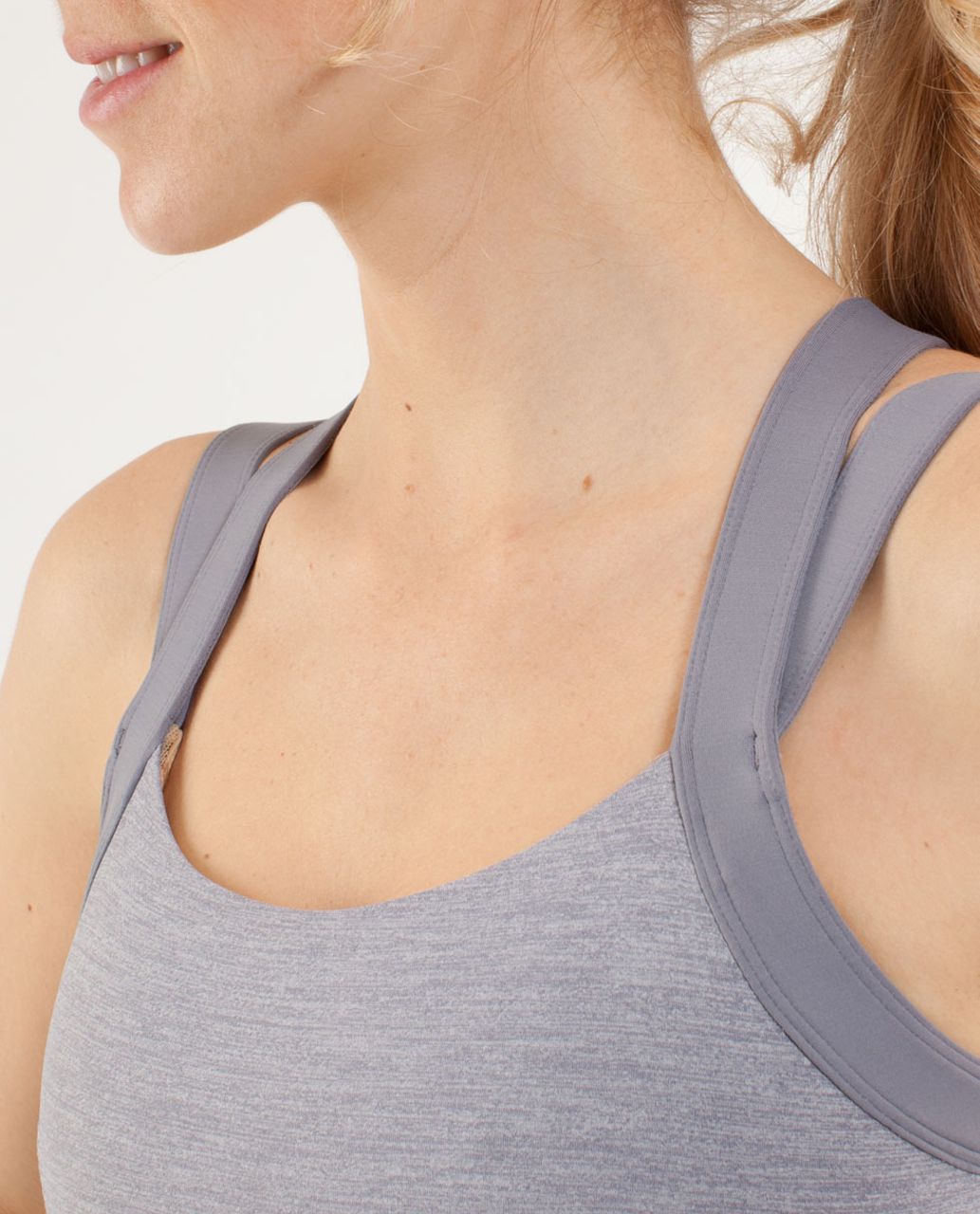 Lululemon Chaturanga Tank - Heathered Fossil /  Fossil